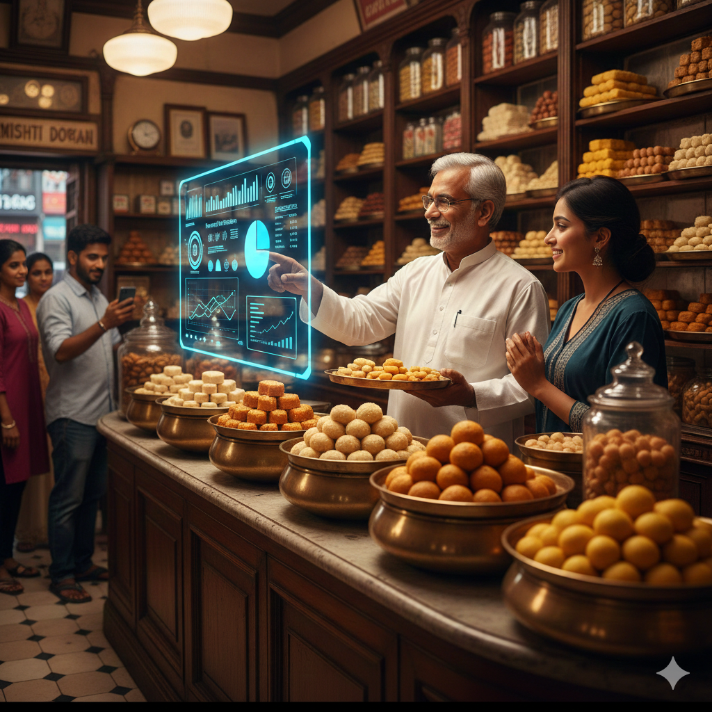 How a Mishti shop in Baghbazar can use AI