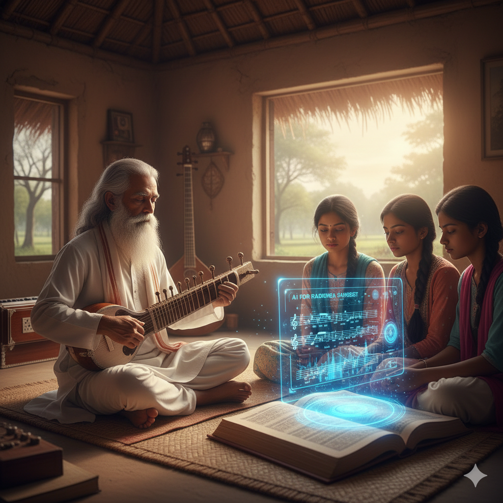 New Age Gurukul: AI for Rabindra Sangeet Notes